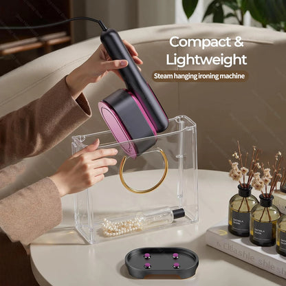 1200W Handheld Hanging Steam Iron Touch Screen Control 15 Seconds Fast Preheat Portable Steam Iron Home Fabric Clothes Steamer