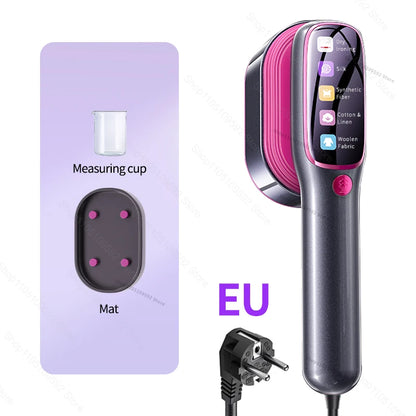 1200W Handheld Hanging Steam Iron Touch Screen Control 15 Seconds Fast Preheat Portable Steam Iron Home Fabric Clothes Steamer